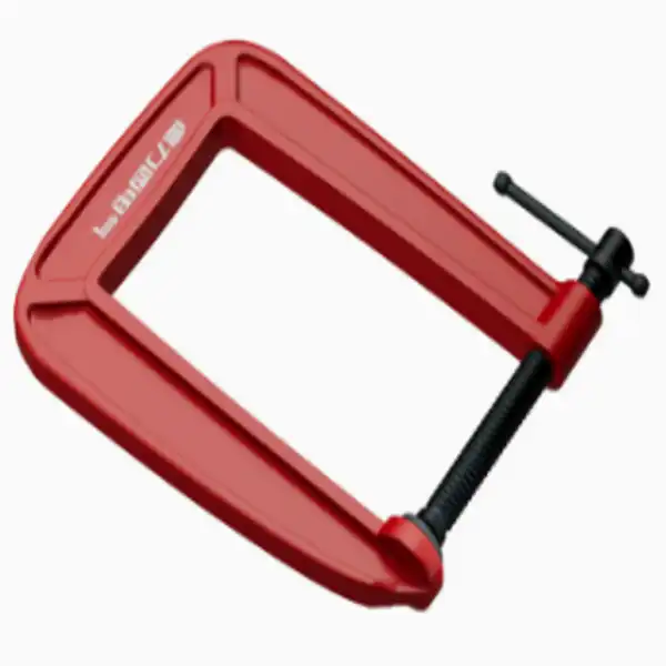 12 Deep Throat C Clamps Offer Extended Reach for Heavy Welding and Assembly Work